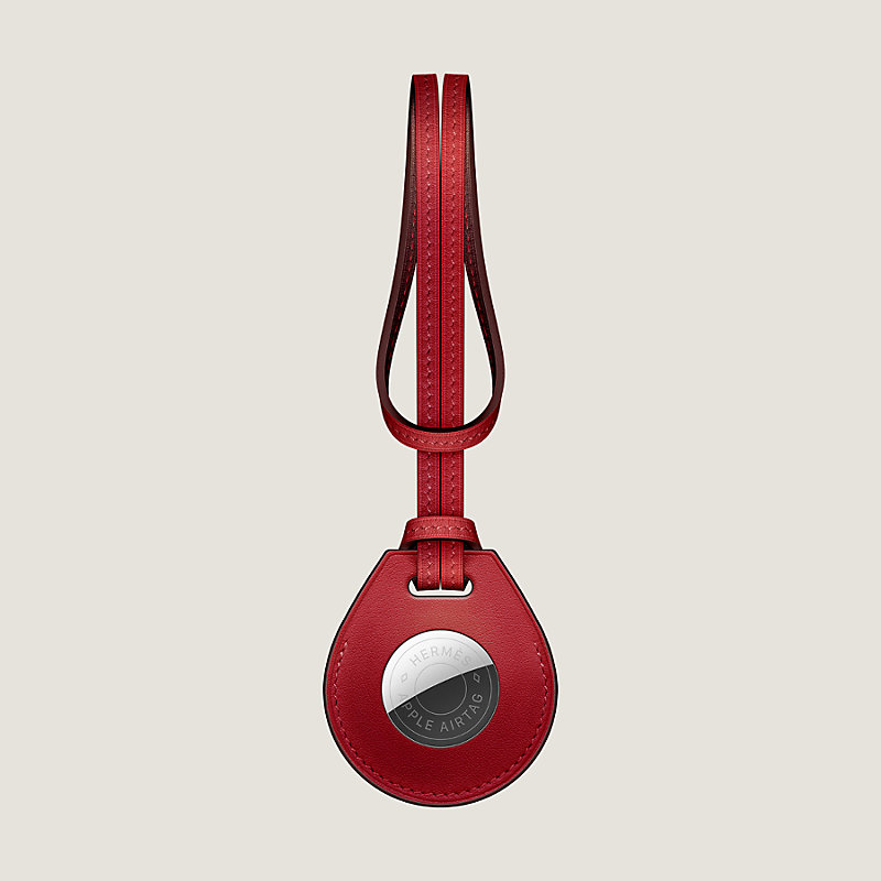 【Air Tag】HERMES Accessorio da borsa bicolore Apple AirTag Accessorio da borsa bicolore Apple AirTag Hermès | Hermès Italia